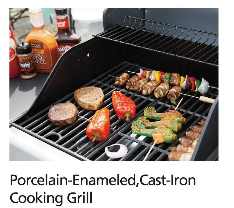 5 burner outdoor stainless steel barbecue gaz euro grill