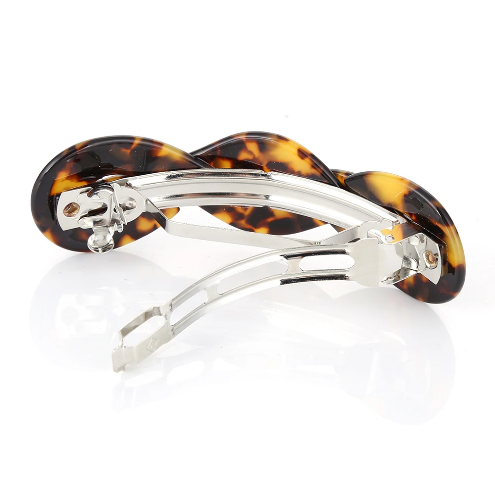 Metal acetates big hair clips barrettes for long thick hair women girls ladies decorations barrettes