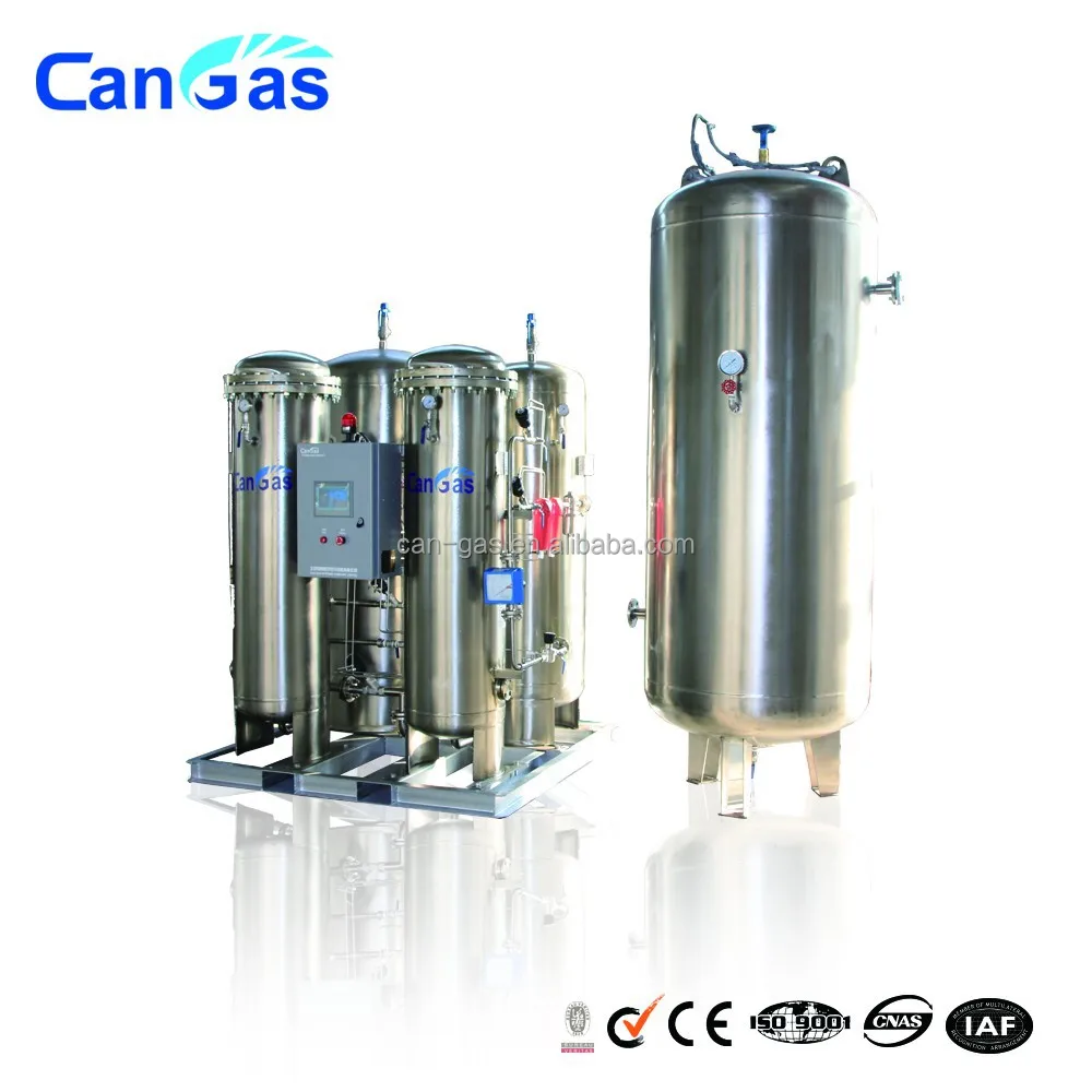 High purity 98% 99% 99.5% oxygen generator for hospital