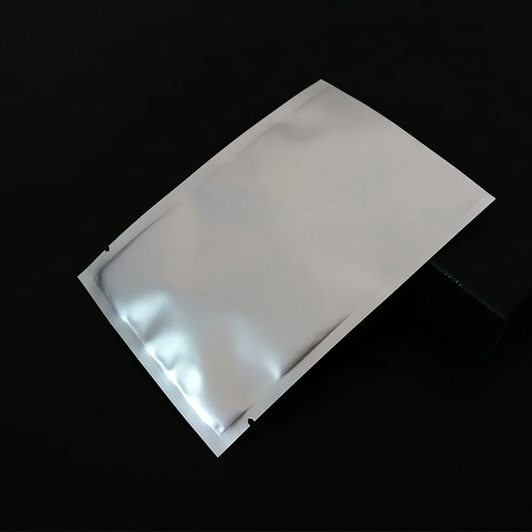 Trilateral seal pure aluminum foil bag vacuum self-sealing tea packaging food sealing mask packaging bag wholesale