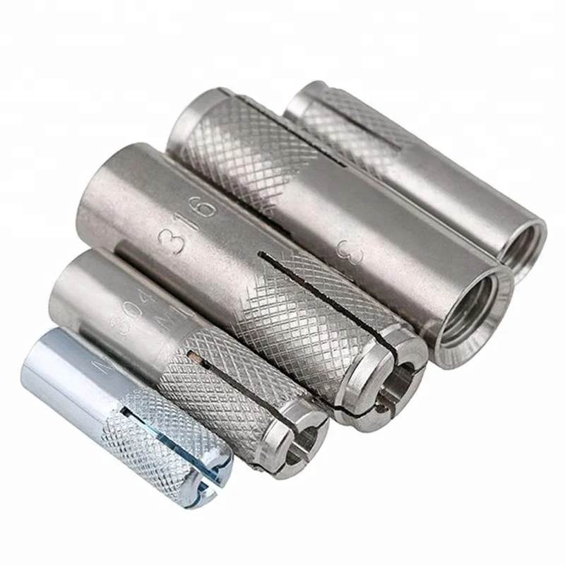 GB/T22795 A2-70 A2-80 SS Stainless Steel M8 M12 Drop-In Anchor