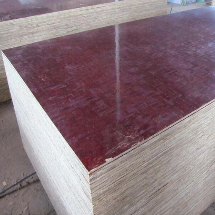 
pp plastic film faced high density bamboo construction /formwork bamboo timber beams board 