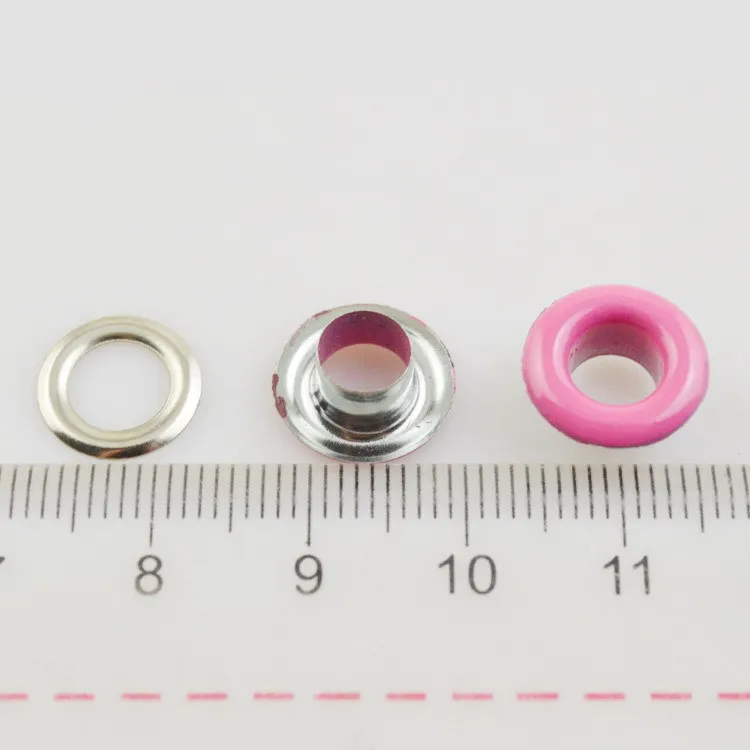 Cheap professional white plastic shoe eyelet