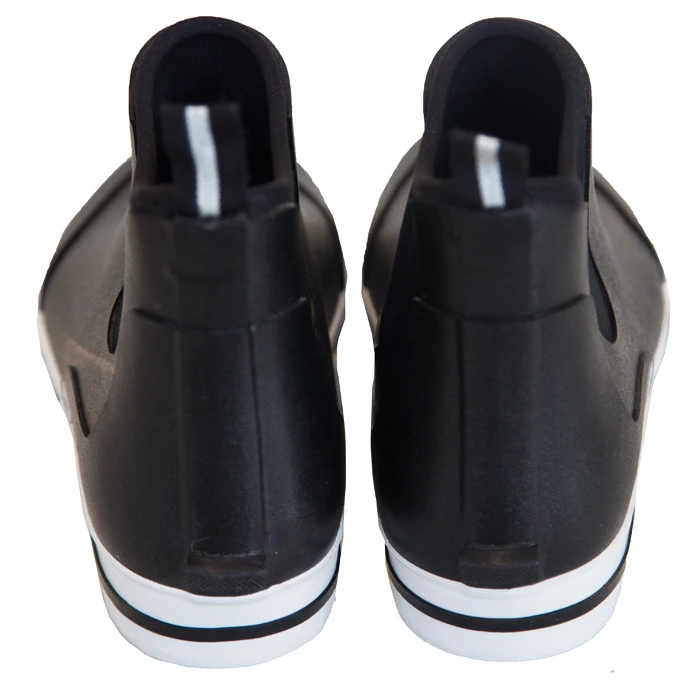 Unisex Waterproof 6' Ankle Rubber and Neoprene Marine Sailing Deck Boots