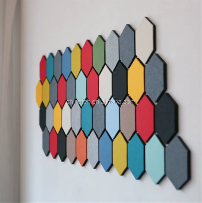 
Multi color felt message bulletin board felt notice pinboard 