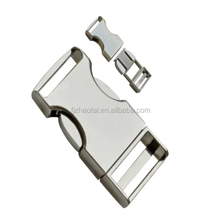 quick side metal alloy release buckle in bag parts accessories wholesale  10mm/15mm/25mm/32mm/38mm automatic blet quick release