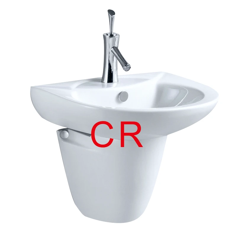 bathroom sink chaozhou Wall mounted ceramic sanitary ware dining room wall hung wash basin