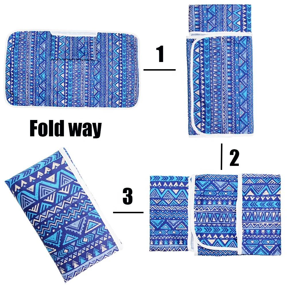 
Goodbum Portable Foldable Nappy Diaper Washable Travel Waterproof Baby Changing Mat 