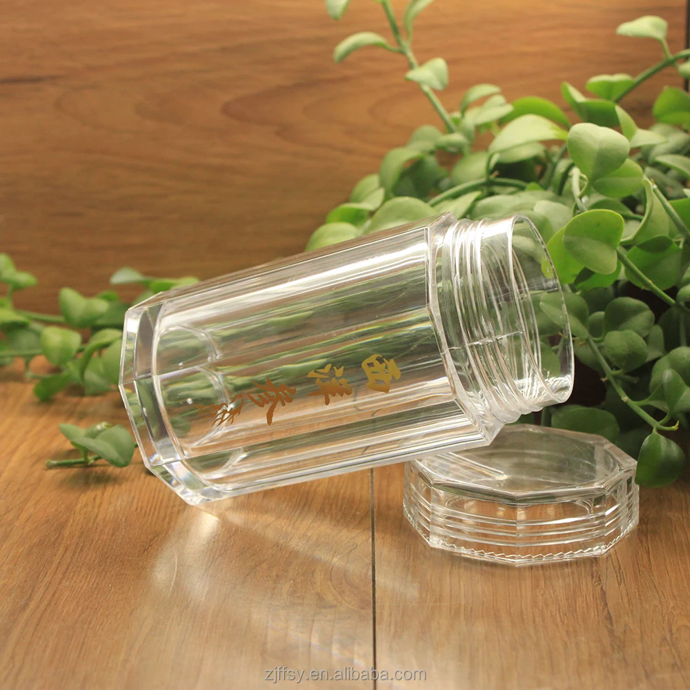  Продаж хорошего 300 мл PS Капсула пластиковые бутылки контейнер медицинской