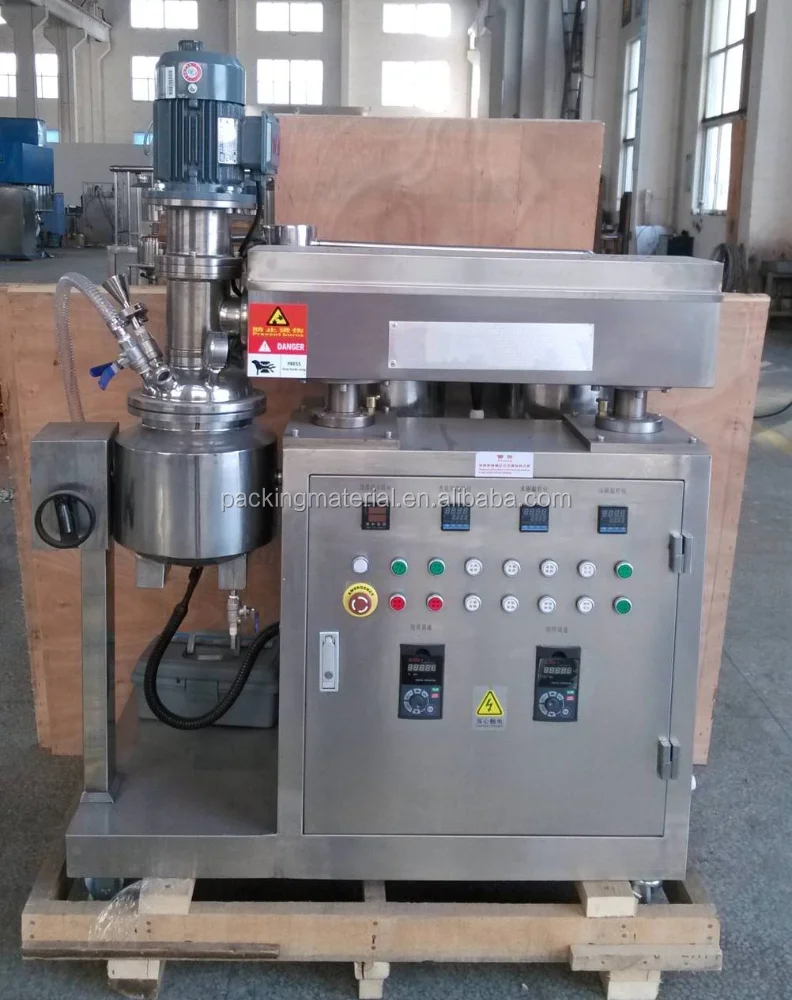 ZJR-10 10L mini type small vacuum emulsifying mixer machine 10L for cream paste