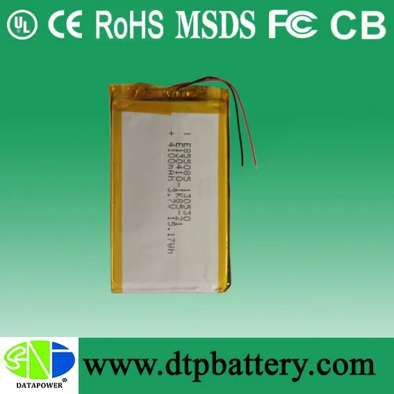 Для Военной техники 15.1Wh 3.7 В литий-полимерная аккумуляторная батарея 855085 4100 мАч