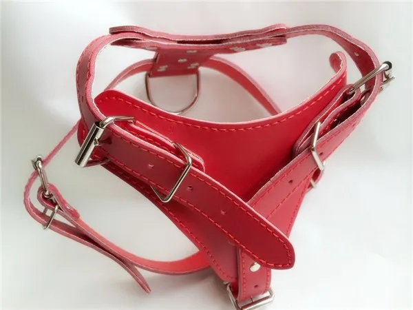 
big leather pet harness 