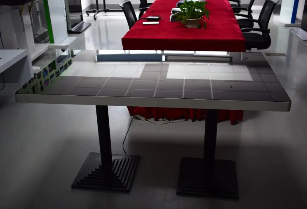 Coffee Table Double Touchscreen 1920*1080 HD Screen Network Touch Table