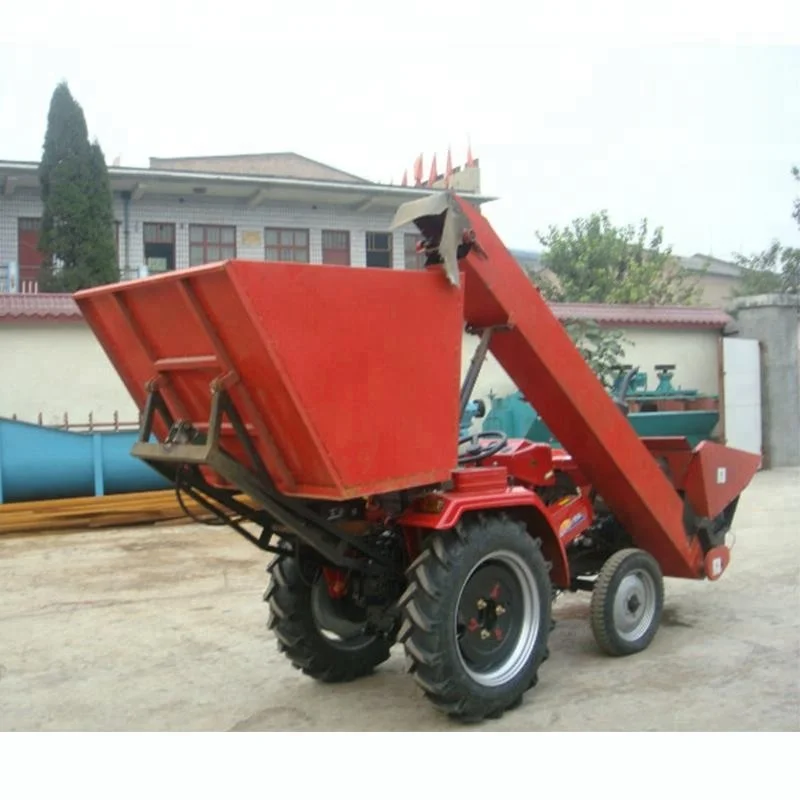 High quality tractor mounted mini corn combine harvester