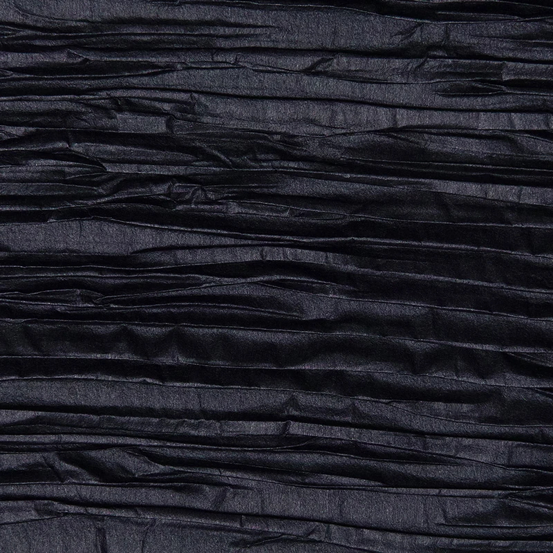 
black high quality special handmade crinkled decoration art paper 