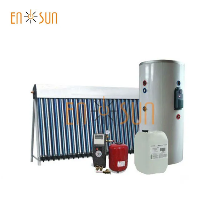 high quality evacuated tube heat pipe sun home split solar water heater