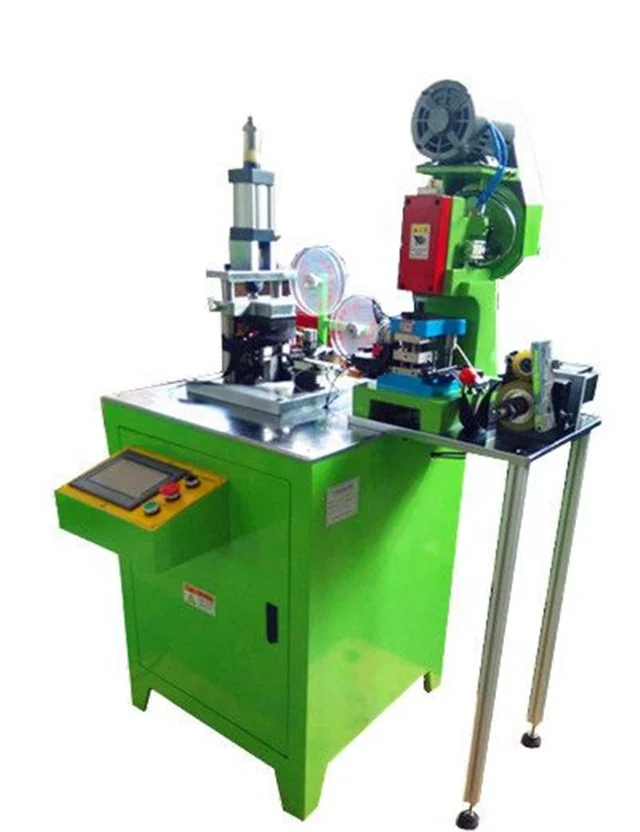 Auto Tape Sealing and Hole Punching Zipper Making Machine Nylon