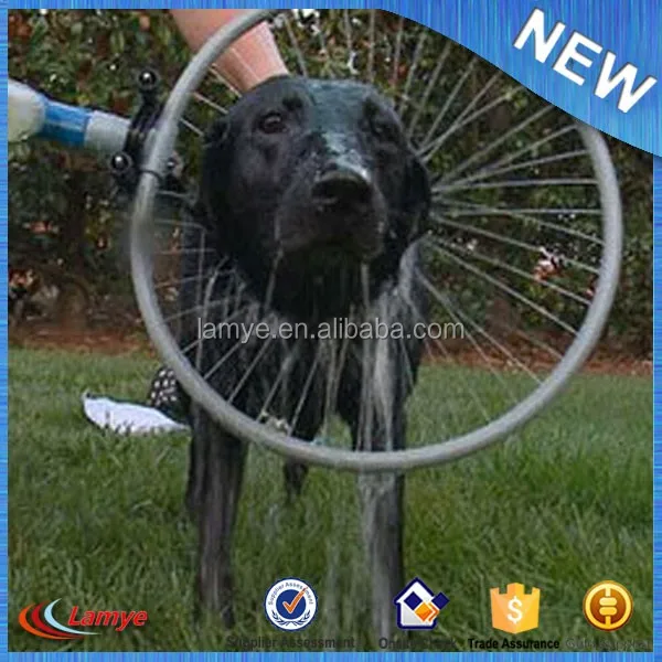 New Products 2016 Pet Accessory 360 Degree Dog Wash Machine,Pressure Washer for Dog