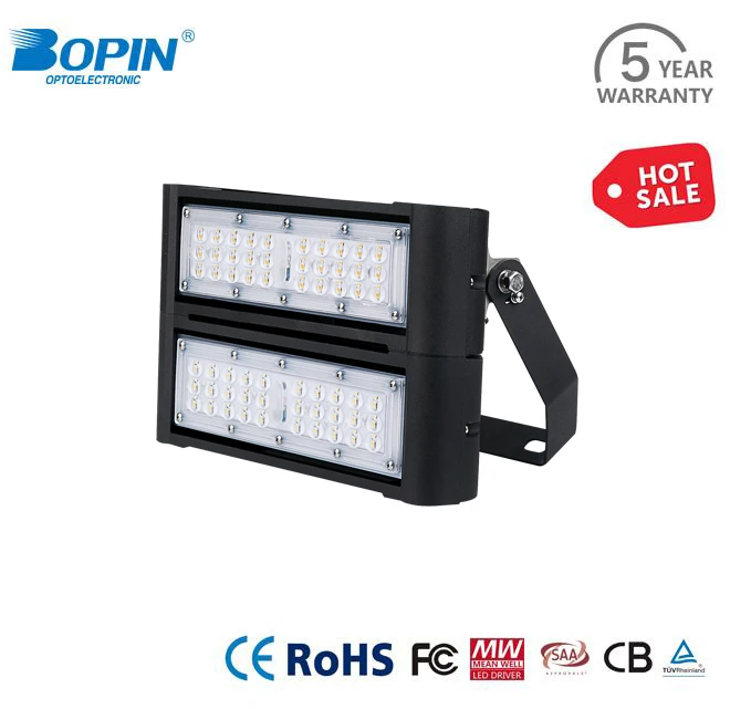 BOPIN adjustable angle 60 degree 60w led tunnel light