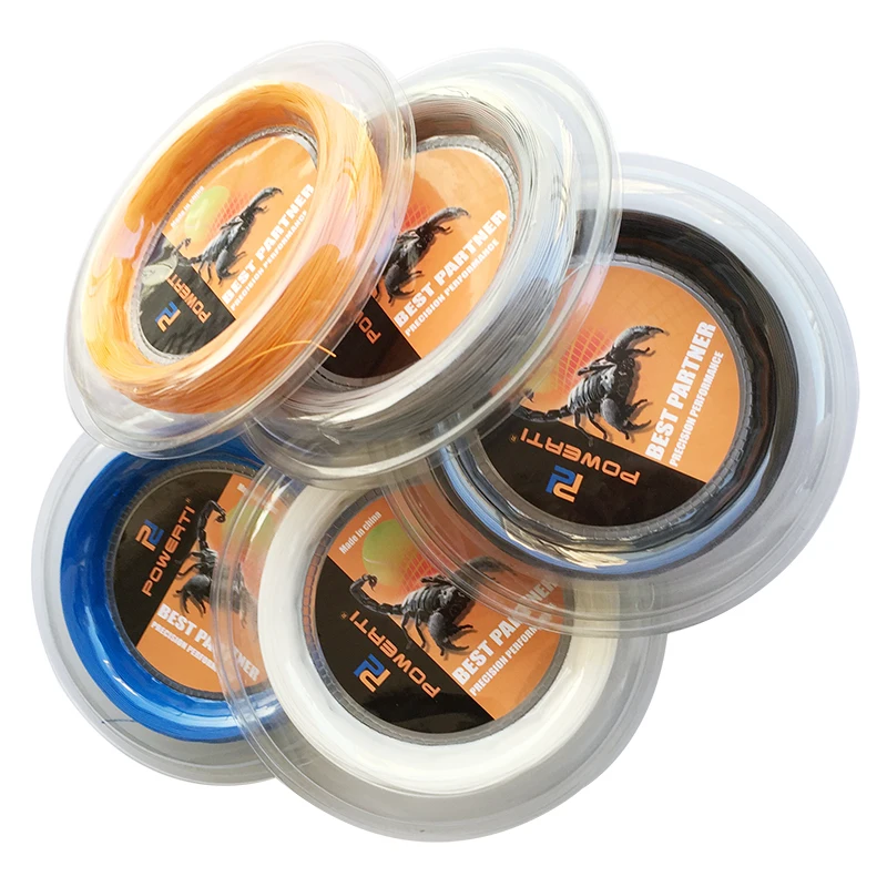 Cheap Good Quality POWERTI 0.72mm Gym Training String 200m Reel Sport Training  Badminton String