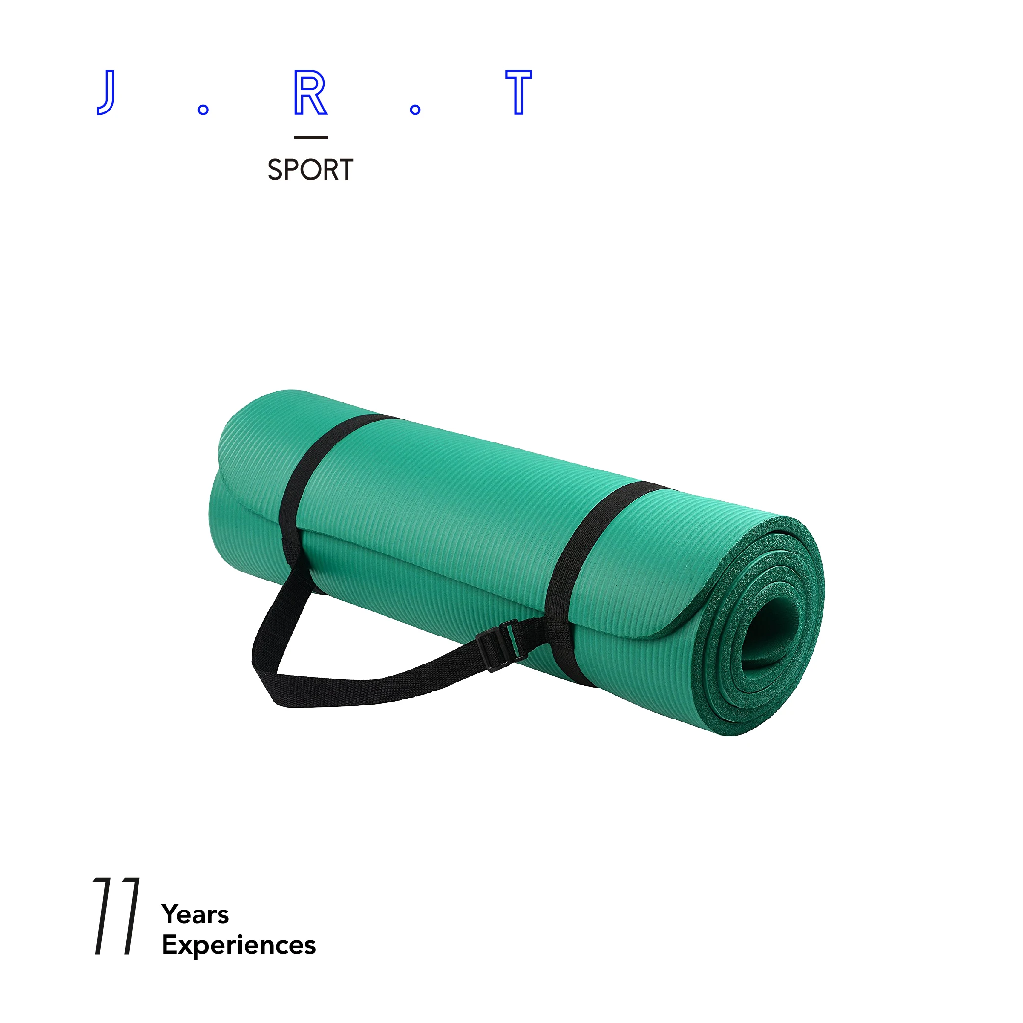 Non-slip Durable NBR Yoga Mat with Carrying Strap