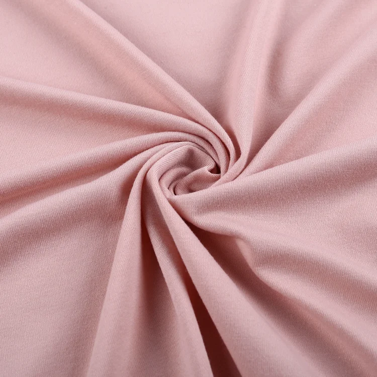 New Fashion Swirl Single Jersey Polyester Fabric Interlocking Fabric