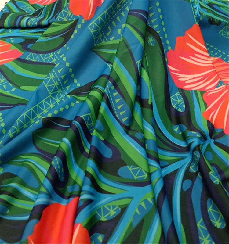 Wholesales 86% polyester 14% elastane swimwear fabric
