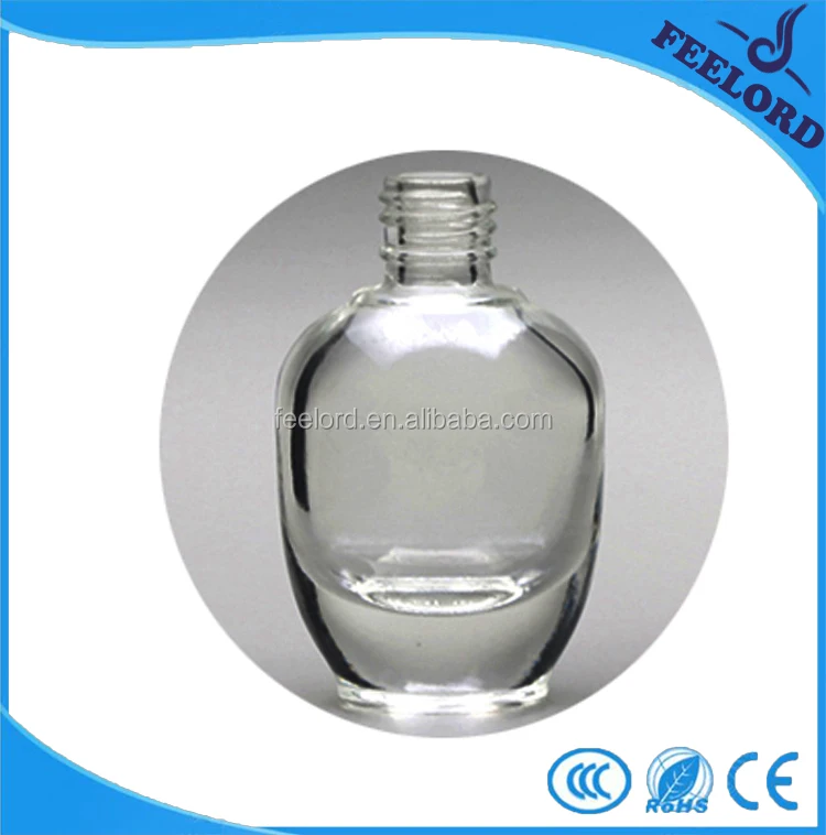 13ml empty uv gel nail polish bottle OEM nail polish glass bottle design
