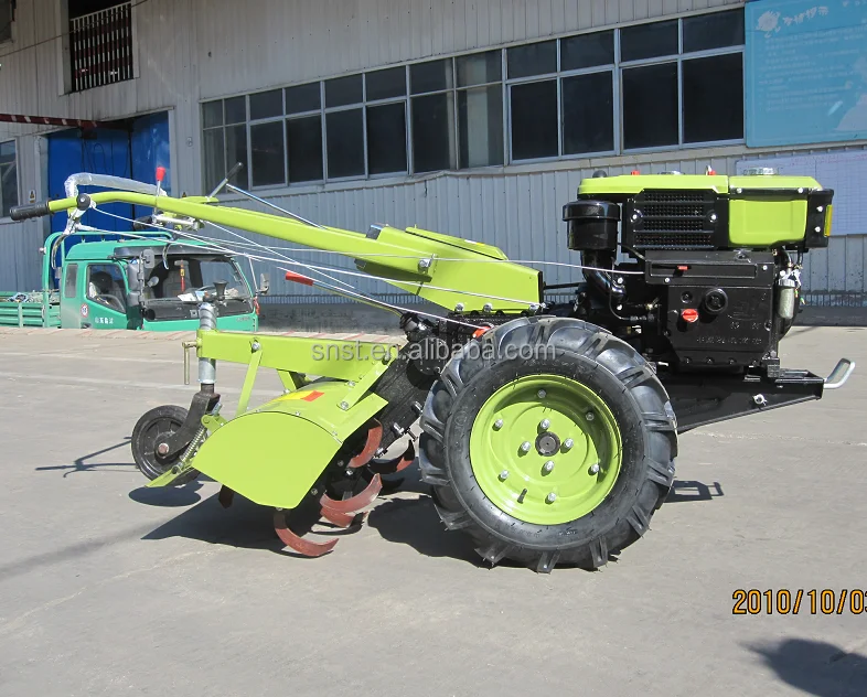 Трактор 7HP с роторным культиватором