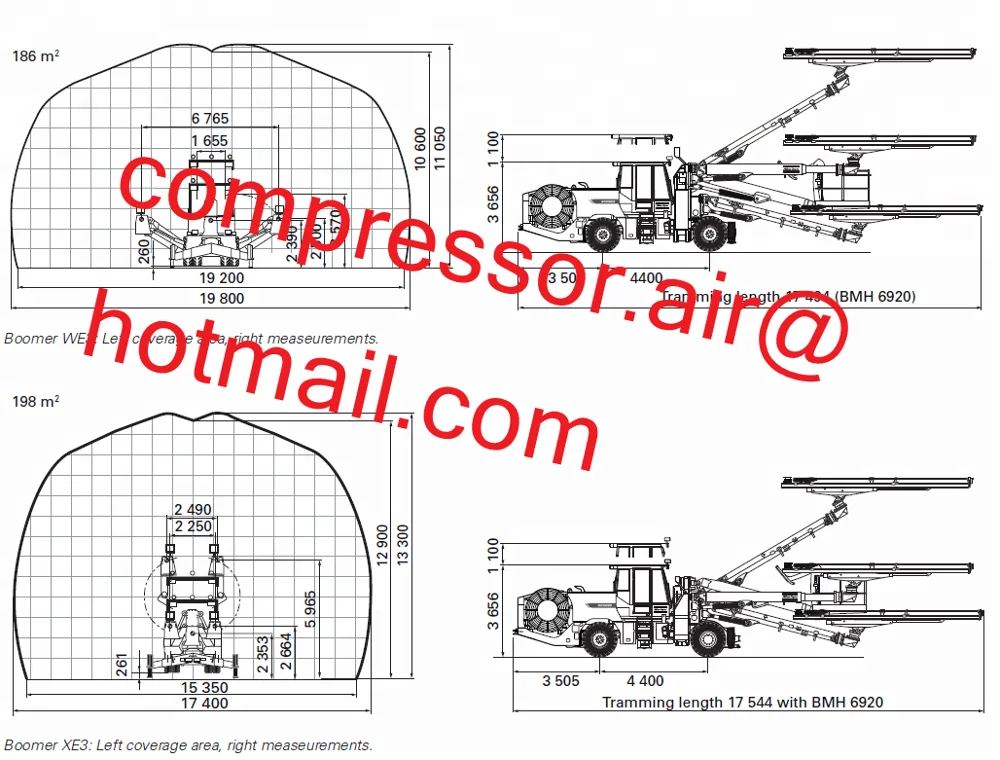 Atlas Copco Drill rigs and rock drills (AC Drill rigs and rock drills ) Boomer E1 C-DH: Face drilling rig