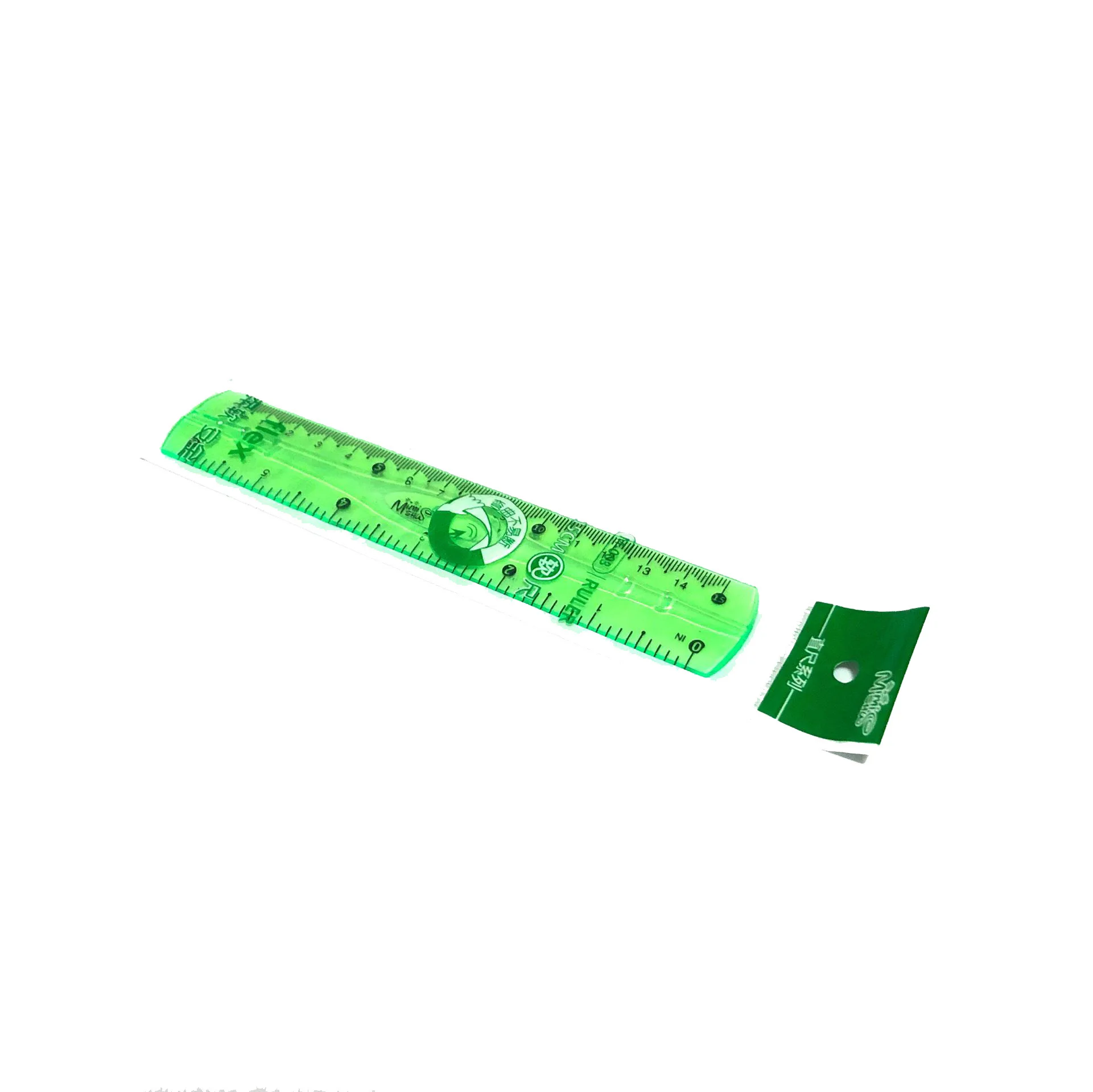 Flexible Plastic Measuring Ruler 15cm
