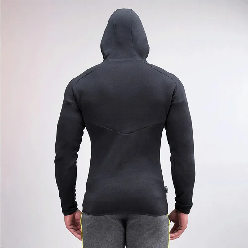 2019 New Arrival Custom Fitness Hoodie Men Hooded Sweatshirt