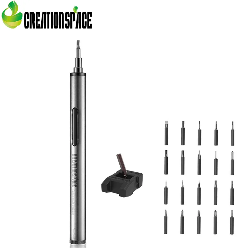
Creationspace CS01A Torque Screwdriver Best Mini Power Electric Cordless Screwdriver Tool 