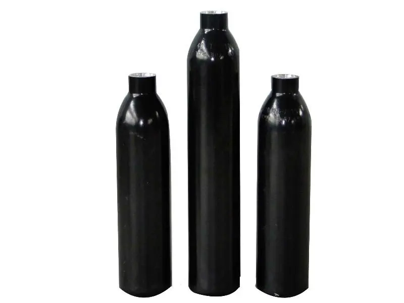 
6L 15MPa High Pressure Seamless Alloy 6061 Helium Gas Cylinder 