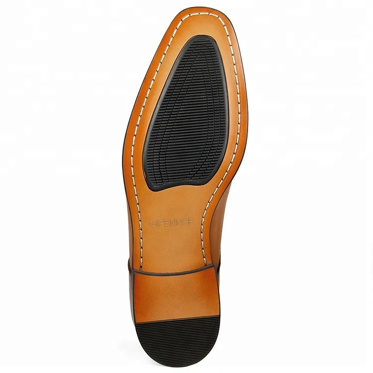 
2020 New arrival Perforation design Derby leather shoes handmade 