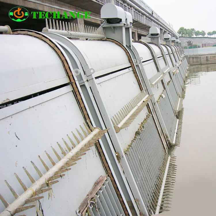 The best quality service sewage treatment plant rake bar screen