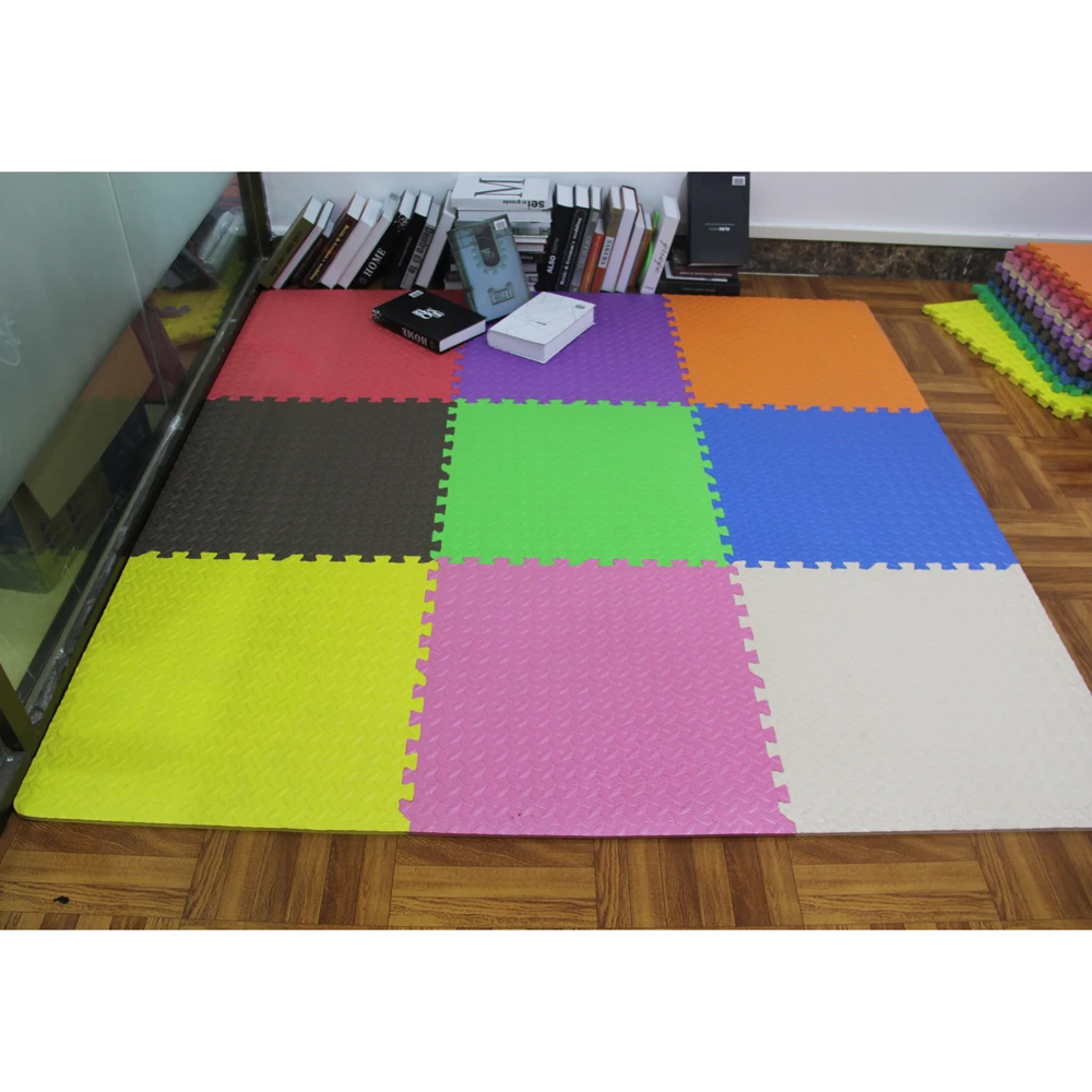 wholesale no smell floor 2cm 3cm 4cm Eco Friendly 60x60cm 100*100cm tatami puzzle mat foam tiles for baby puzzle floor mat