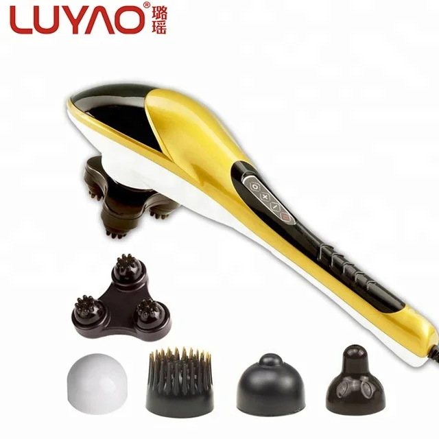 LUYAO deep tissue percussion rocket design handheld electric massager massage hammer LY-630A
