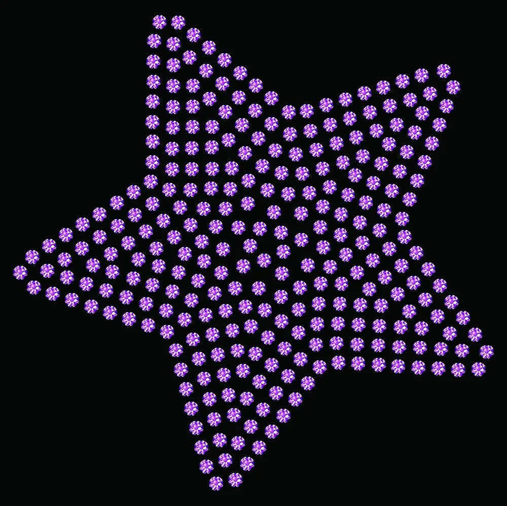 Rhinestone Star Stencil - Reusable Template for Hotfix Flatback