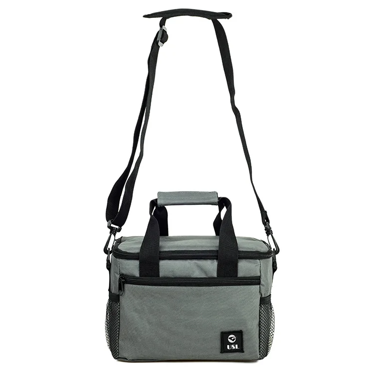 Wholesale custom logo thermal insulated cooler bag unisex outdoor travel lunch bag for adults