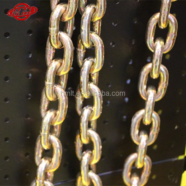 EN818-2 6x18mm G80 galvanized small link chain