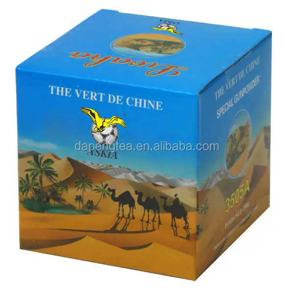 Organic Shengzhou gunpowder 3505AA natural China green tea