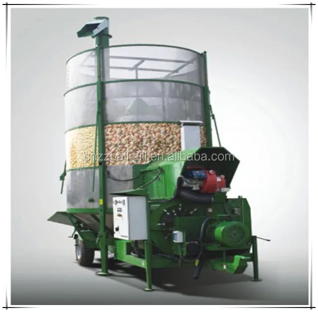 Jiangtai supply Mobile Grain Dryer used for drying grain, mobile corn dryer,mobile rice paddy dryer mobile maize dryer