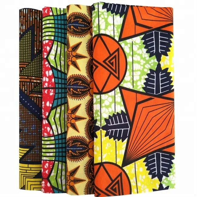 african holland wax prints fabric for fashion garment