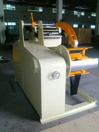Haiwei manual decoiler straightener 2 in 1 machine