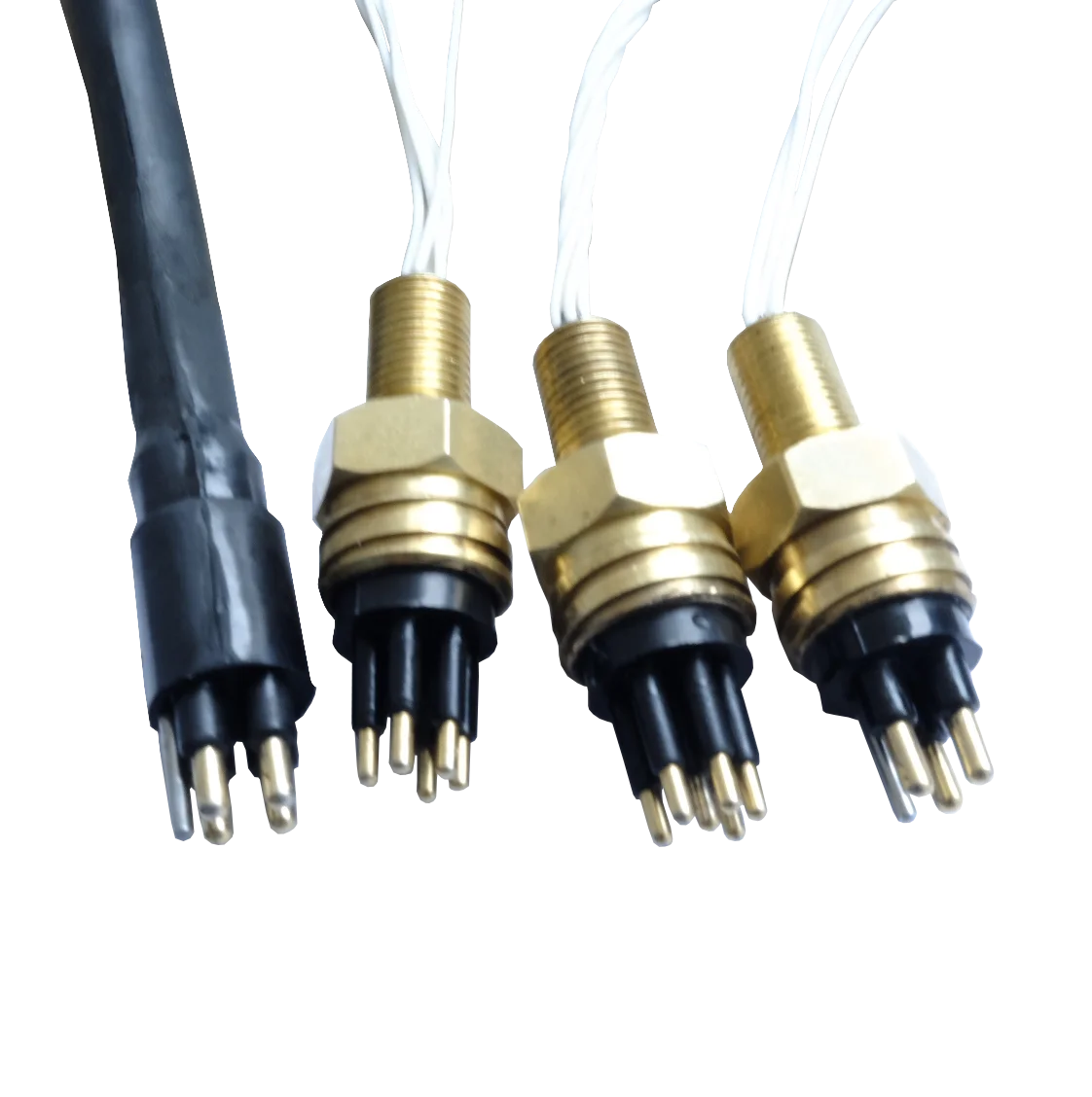 Резиновые Литые разъемы REEPAIRR MCIL2F (EX-STOCK), 2 контакта, штекер/гнездо, встроенный подводный электрический соединитель