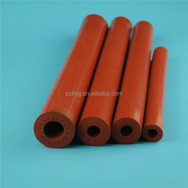 Colored silicone rubber foam sponge tube factory