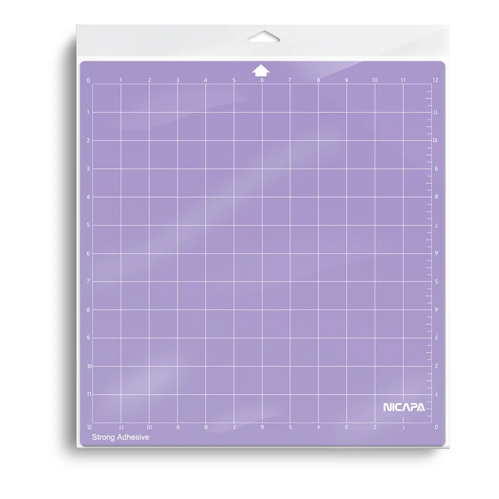 
Nicapa 12x12 inch 3 Mats StrongGrip Cutting Mat for Silhouette Cameo 4/3/2/1Strong Adhesive Sticky Quilting Cut Mats 