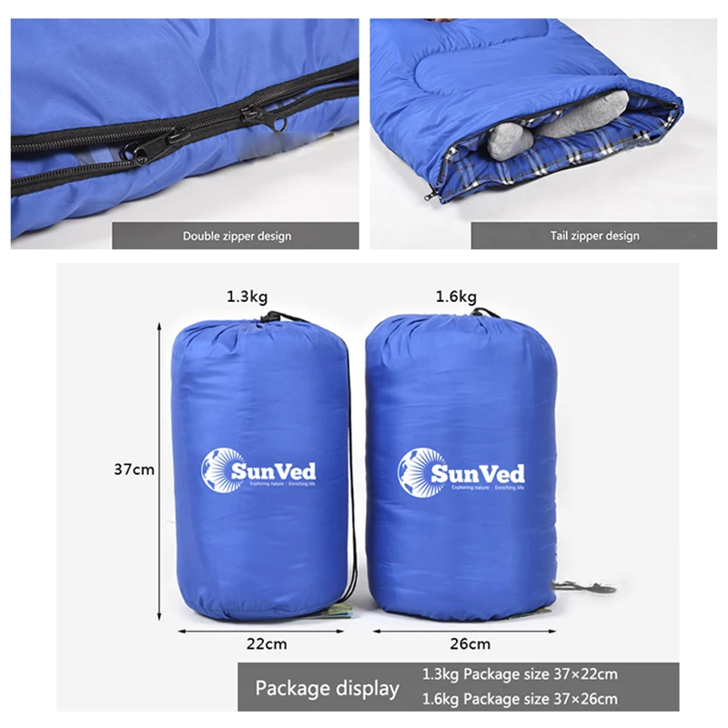 
Winter Warm Thickened hollow cotton sleeping bag For Cold Weather <img data-src=