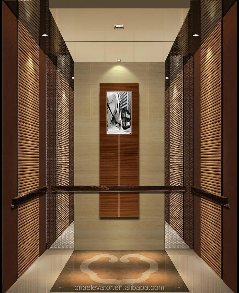 Modern 4-Person High Quality Passenger Lift Hydraulic Home Lift for Apartments AC Drive Type